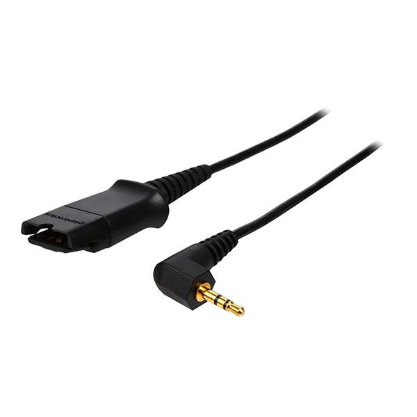 Plantronics - 43038-01 - 18ft QD to 2.5mm Cable