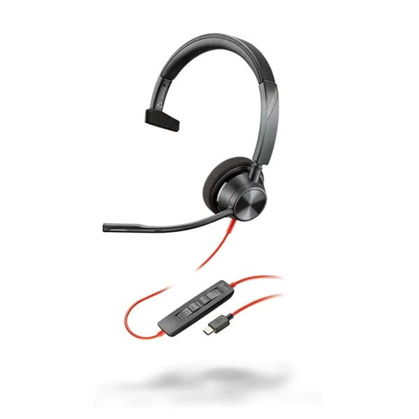 Plantronics - Blackwire 3310 - 213929-101 - USB-C - Corded UC Headset
