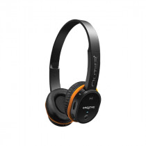 Creative - Outlier - Wireless Headphones with Integrated MP3 Player - Black