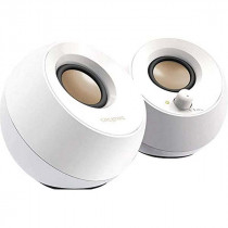 Creative Labs - Pebble V2 - MF1680 - 2.0 Desktop Speakers - White