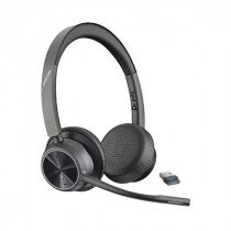 Plantronics - Voyager 4320 UC - 218476-02 - USB-A Bluetooth Office Headset with Stand