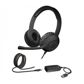 Cyber Acoustics - AC-5812 - USB Stereo Headset with Control Module
