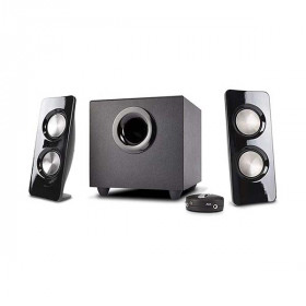 Cyber Acoustics - CA-3350 - Curve.Storm Speaker System with Control Pod