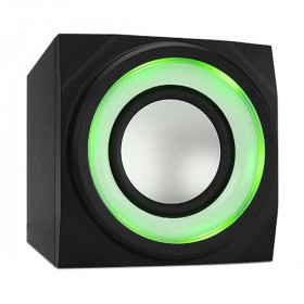Cyber Acoustics - CA-3712BT - 2.1-Channel Bluetooth Speaker System with LED Lighting