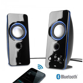Cyber Acoustics - CA-SP29BT - CurveLight 2.0 Bluetooth Speaker System