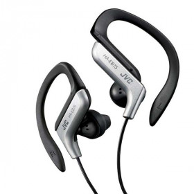 JVC - HA-EB75 - Sports Ear Clip Headphones - Silver