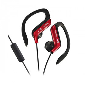 JVC - HAEBR80 - In-Ear Sports Headphones with Microphone & Remote - Red