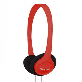 Koss - KPH7 - Portable Headphones - Stereo - Red
