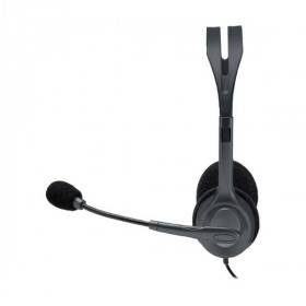 Logitech - H111 - 981-000612 - Stereo Business Headset - Foam Earcups