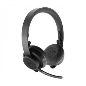 Logitech - Zone Wireless - 981-000913 - UC USB-C Noise-Canceling On-Ear Headset