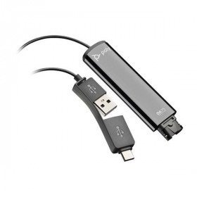 Plantronics - 218266-01 - DA75 USB-A/USB-C Digital Adapter