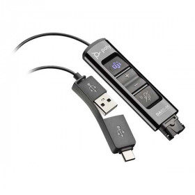 Plantronics - 218268-01 - DA85-M Teams USB-A/USB-C Digital Adapter