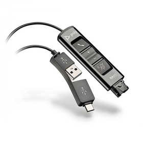 Plantronics - 218267-01 - DA85 USB-A/USB-C Digital Adapter