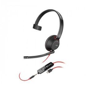 Plantronics - Blackwire 5210 - 207587-01 - USB-C Mono On-Ear Headset