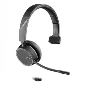 Plantronics - Voyager 4210 UC - 212740-01 - USB-A Bluetooth Headset with Charge Stand
