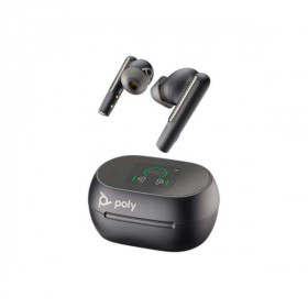 Plantronics - Voyager Free 60+ UC - 216066-02 - USB-C - MS-Teams - Touchscreen True Wireless Earbuds - Black