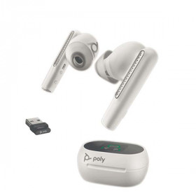 Plantronics - Voyager Free 60 UC - 220758-01 - USB-A - True Wireless Earbuds - White