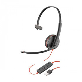 Plantronics - Blackwire C3210 - 209744-104 - USB-A Headset, Black