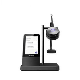 Yealink - WH66 - DECT Wireless Mono Microsoft Teams Headset - Black