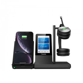 Yealink - WH66 - UC Dual DECT - Bluetooth Wireless Headset - Black