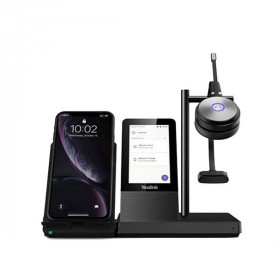 Yealink - WH66 - UC Mono DECT - Bluetooth Wireless Headset - Black